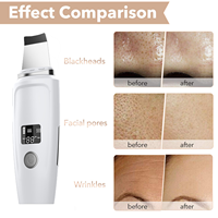 Ultradźwiękowy Peeling do skóry urządzenie do czyszczenia twarzy usuwająca zaskórniki głębokie oczyszczanie twarzy Peeling łopata złuszczający lifting twarzy usuwanie trądziku 5